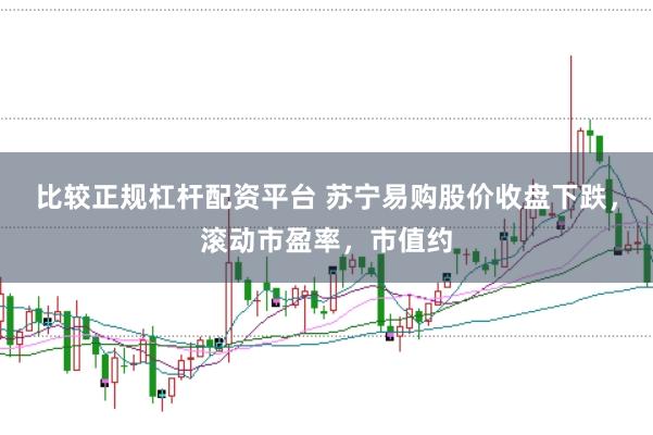 比较正规杠杆配资平台 苏宁易购股价收盘下跌，滚动市盈率，市值约